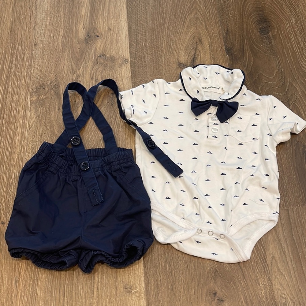 Baby Boy Sailor Outfit Set